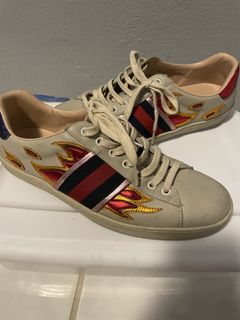 Gucci hot sale flame sneakers