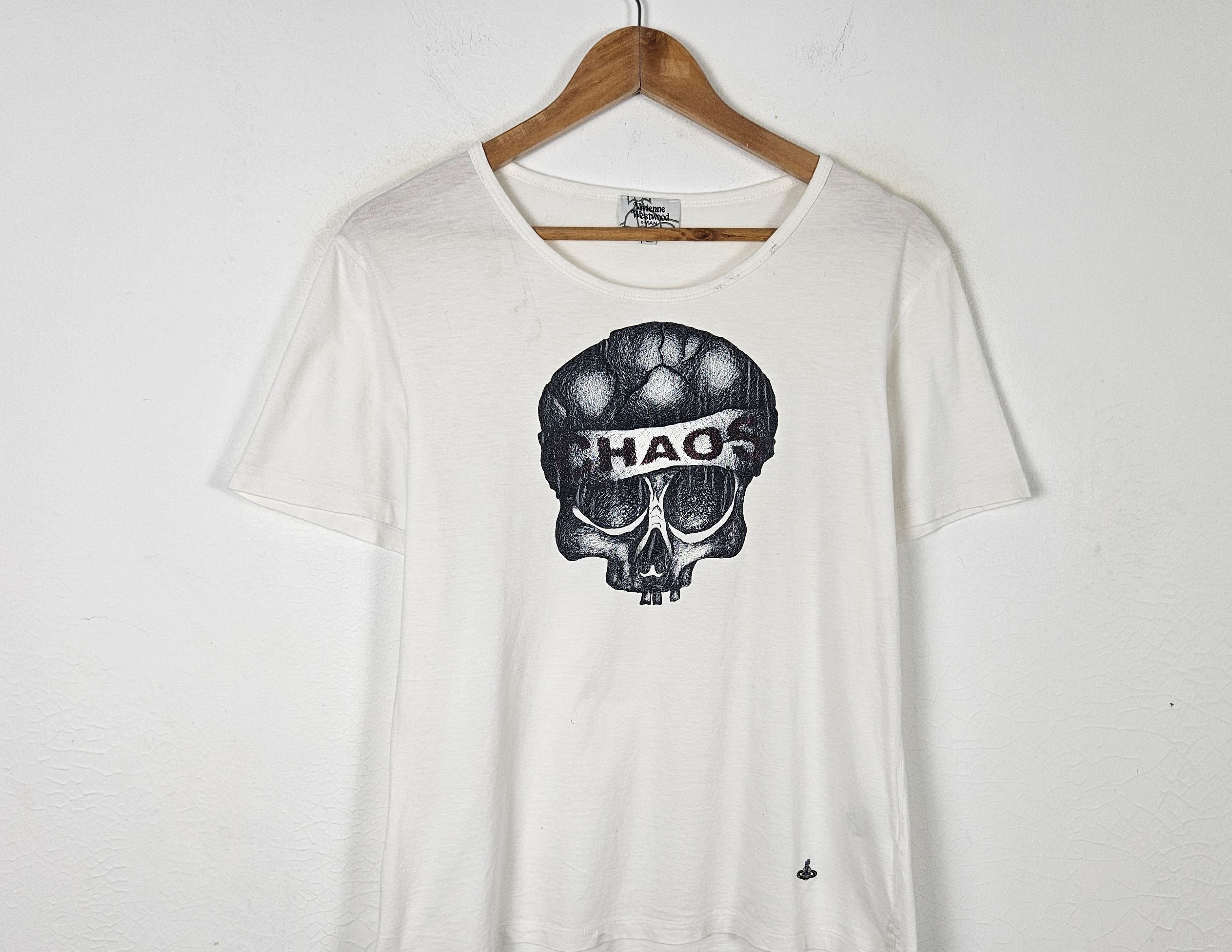 Vivienne Westwood Vivienne Westwood Chaos Skull Shirt Size US M / EU 48-50 / 2 - 2 Thumbnail