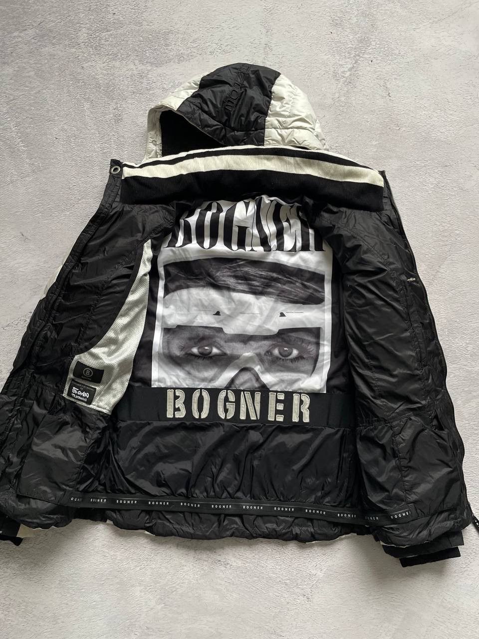 Bogner Goan Thylmann multicolour Ski jacket down hood mens s