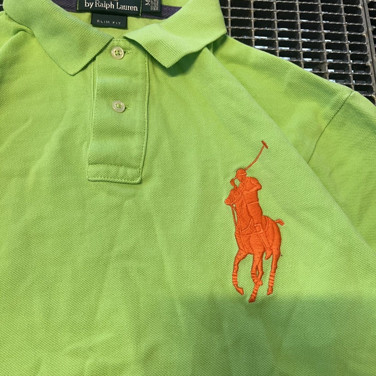 Polo Ralph Lauren Vintage Polo Ralph Lauren Rugby Shirt Big Pony Chief Keef Size US M / EU 48-50 / 2 - 7 Thumbnail