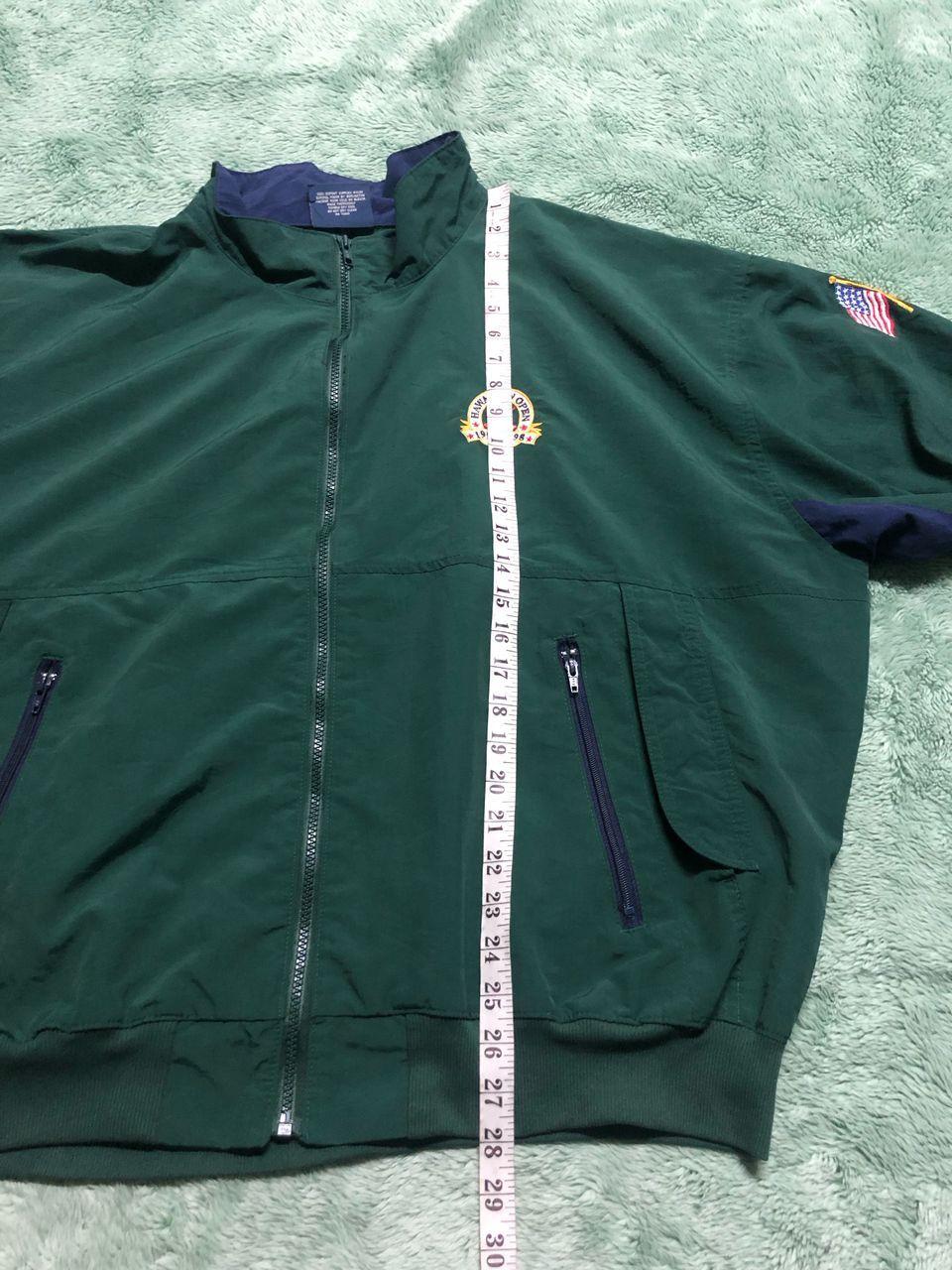 Vintage VINTAGE 1998 HAWAIIAN OPEN WAIALAE CC LIGHT JACKET OVERSIZED Size US XXL / EU 58 / 5 - 18 Thumbnail