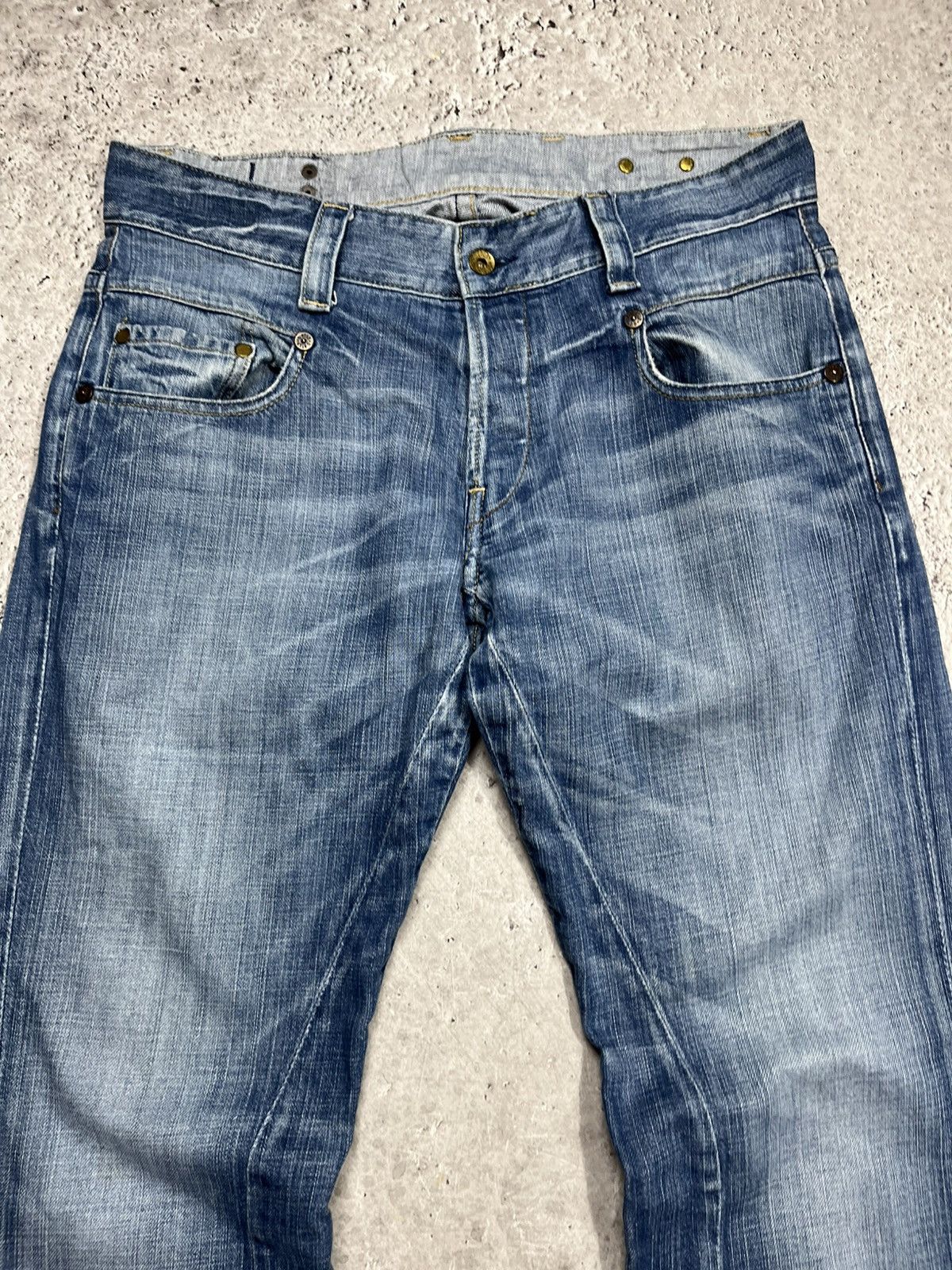 G-Star G-Star Raw Baggy Fit Blue Denim Jeans Pants Size US 32 / EU 48 - 10 Thumbnail