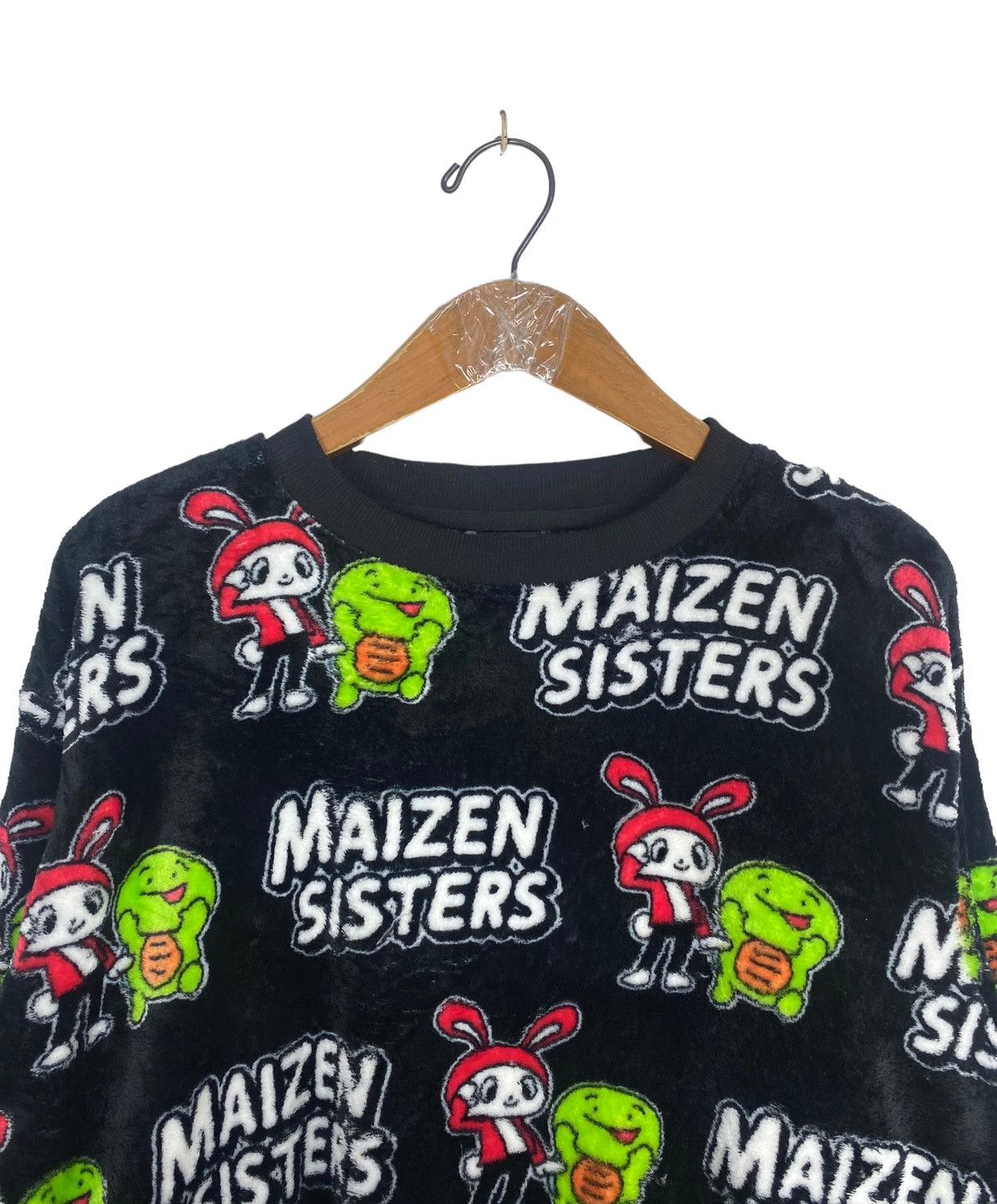 Japanese Brand Rare‼️ Maizen Sisters Zenichi and Mickey Fleece Full Print Size M / US 6-8 / IT 42-44 - 4 Thumbnail