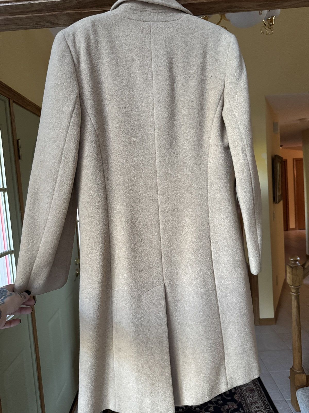 Other Larry Levine 100% Italian Camel Hair Trench Coast Size US S / EU 44-46 / 1 - 2 Thumbnail