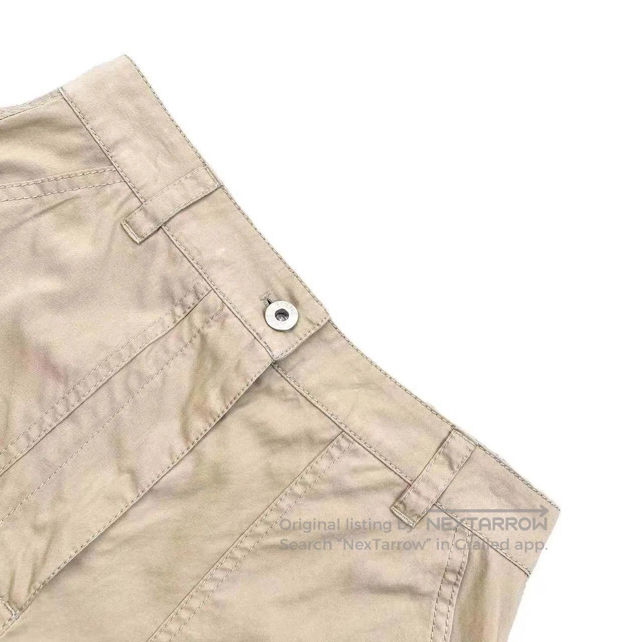 Loewe Loewe Leather brand logo shorts| Size 42" / US 20 - 3 Thumbnail