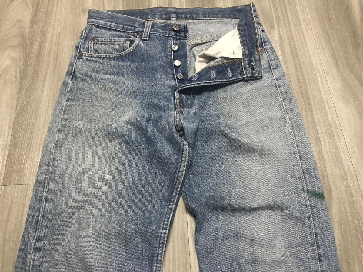 Levi's × Levi's Vintage Clothing × Vintage Vintage 80s Iconic Levis 501 Denim Jeans Size US 28 / EU 44 - 10 Thumbnail
