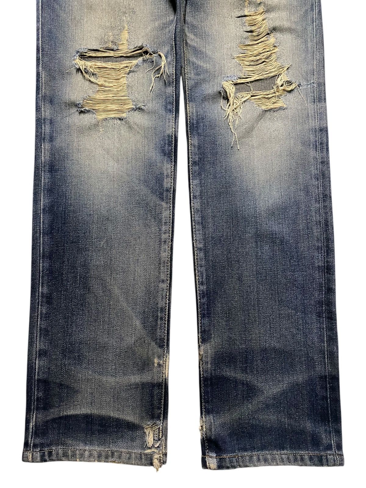 Edwin Vintage Japanese Brand Edwin 503 Distressed Slim Jeans Size US 30 / EU 46 - 5 Thumbnail