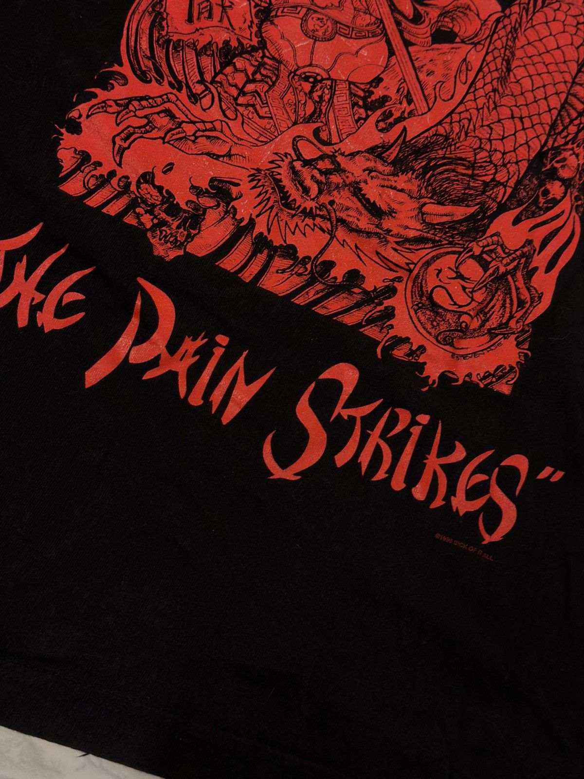 Vintage Vintage Sick Of It All NHYC Tee Size US XL / EU 56 / 4 - 7 Thumbnail