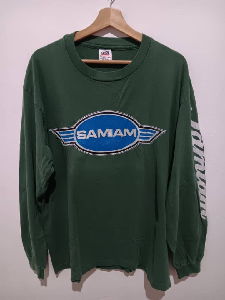Band Tees VINTAGE SAMIAM PROMO TOUR 1994 PUNK BAND T-SHIRT RARE Size US XL / EU 56 / 4 - 1 Thumbnail