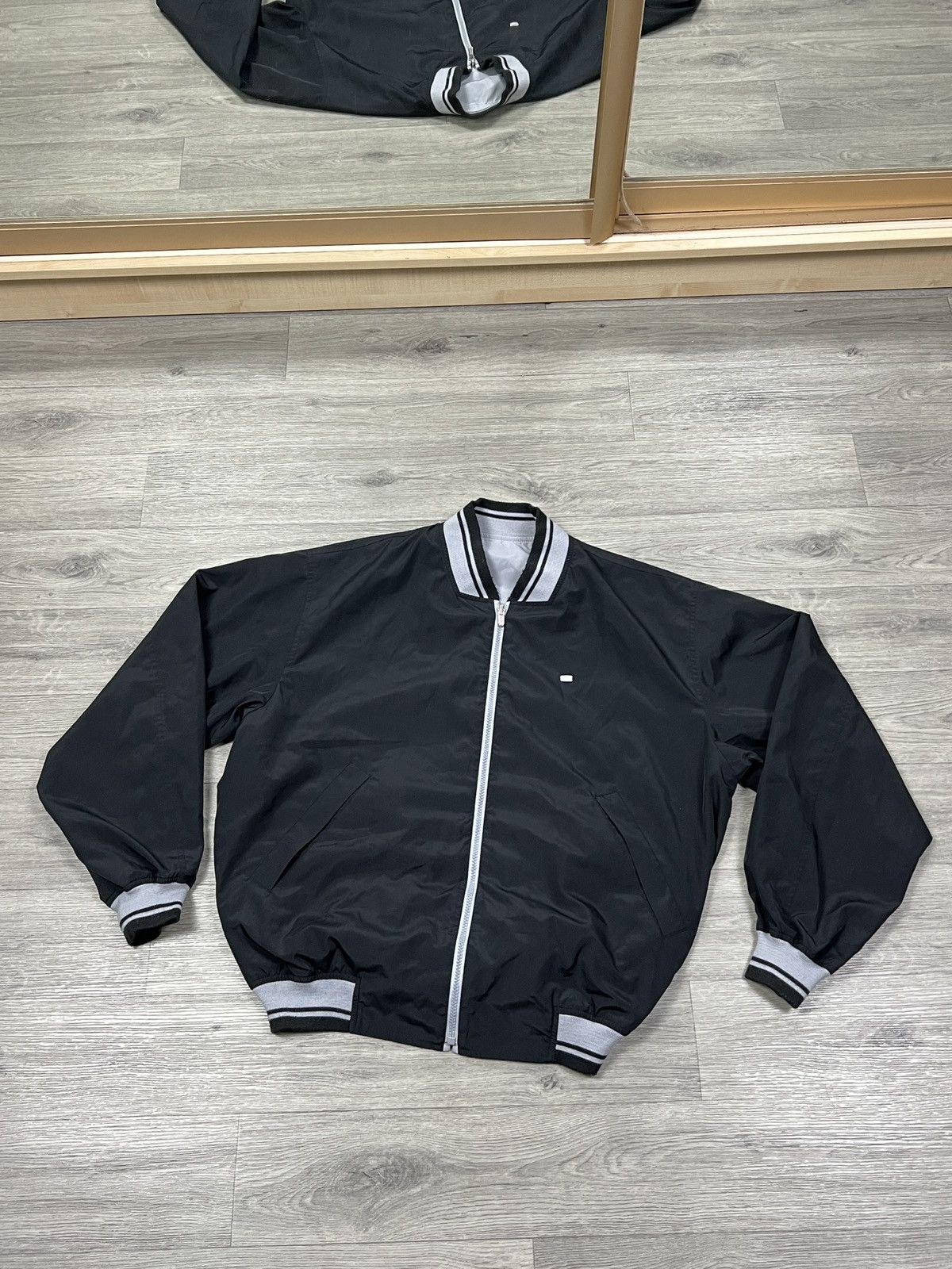 Lacoste Vintage Lacoste Reversible Windbreaker Bomber Jacket Size M Size US M / EU 48-50 / 2 - 1 Thumbnail