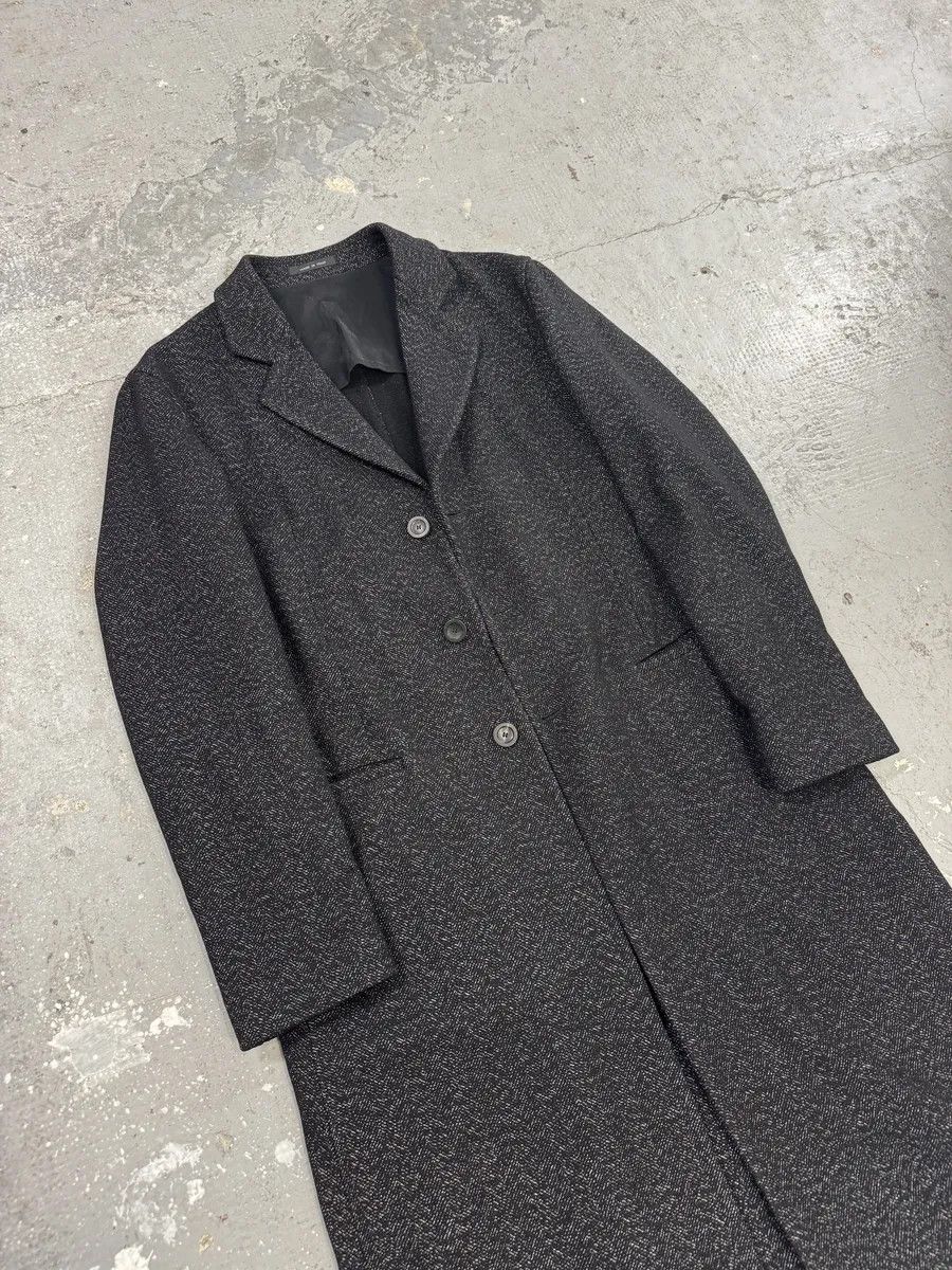 Emporio Armani AW2005 Emporio Armani Trench Wool Obscure Coat Size US S / EU 44-46 / 1 - 4 Thumbnail
