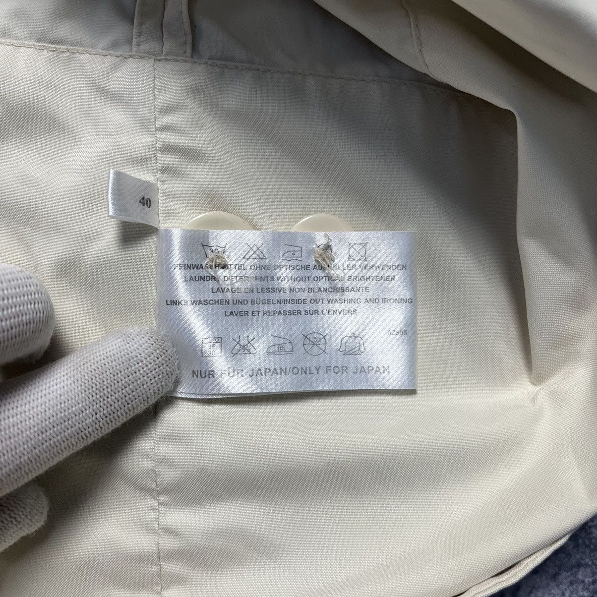 Carlo Colucci Vintage Carlo Colucci Beige Trench Coat Luxury Designer Size S / US 4 / IT 40 - 10 Thumbnail