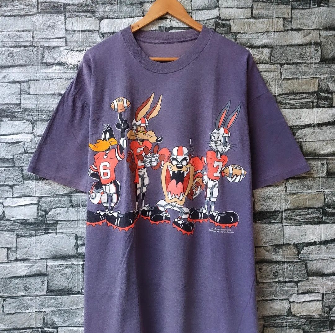 Cartoon Network Vintage 90s Looney Tunes Warner Bros Tshirt Size US XL / EU 56 / 4 - 3 Thumbnail