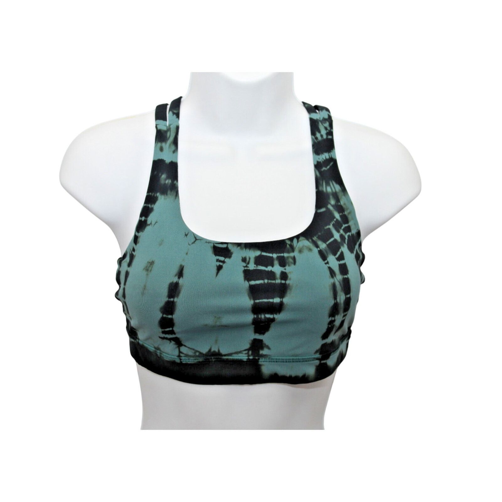 Lululemon Lululemon Energy Vert Shibori Magnet Grey Black Bra Sz 4 $52 Size S / US 4 / IT 40 - 1 Thumbnail
