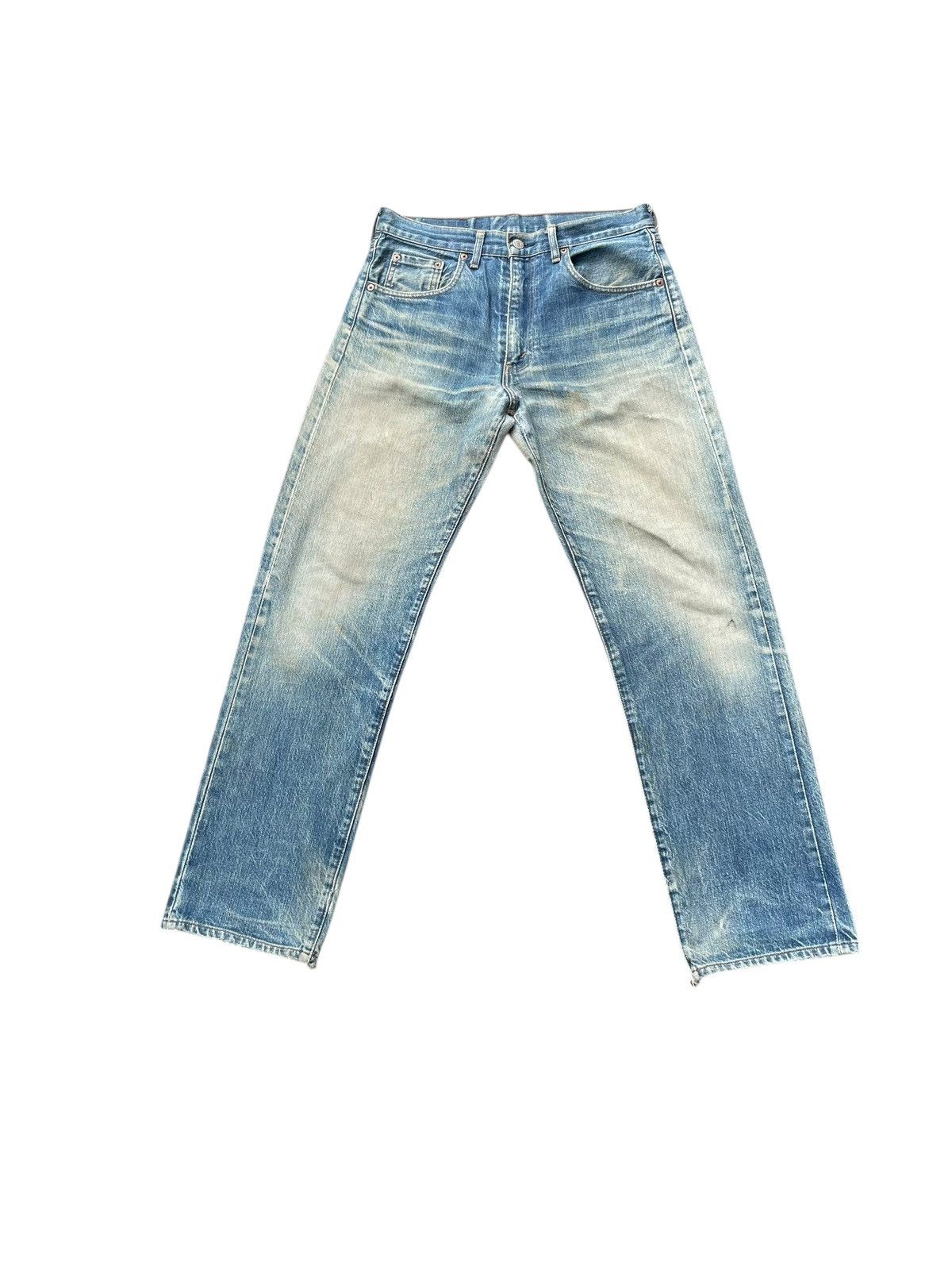 Levi's Vintage 1991 Levis 502XX E Selvedge Denim Size US 32 / EU 48 - 2 Thumbnail