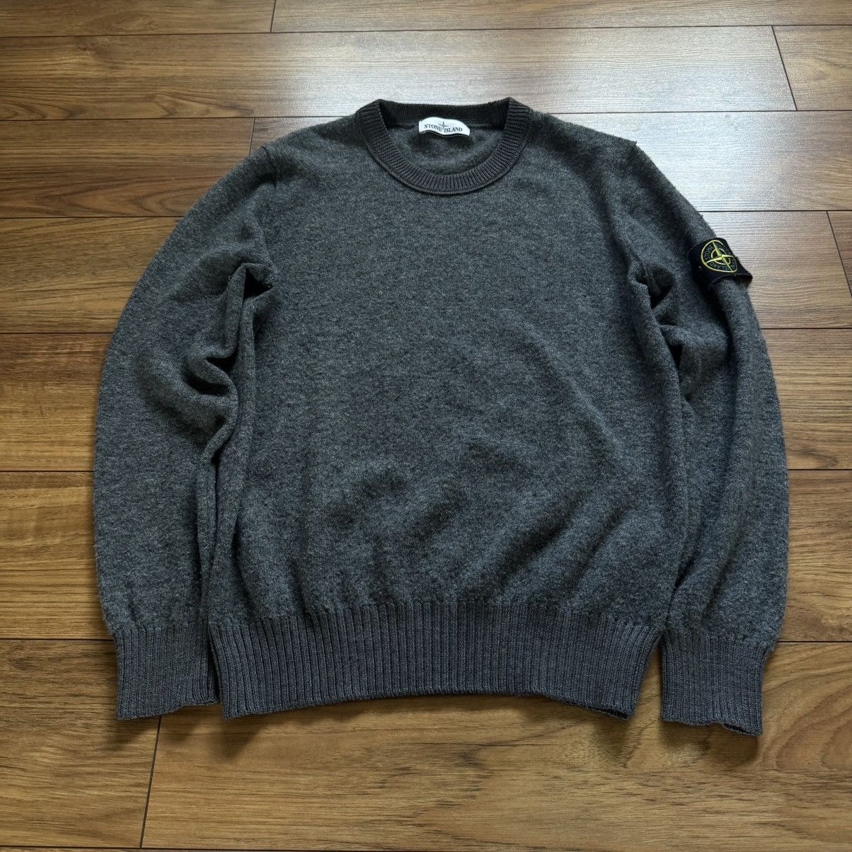 Stone Island Stone Island grey sweater Size US L / EU 52-54 / 3 - 3 Thumbnail