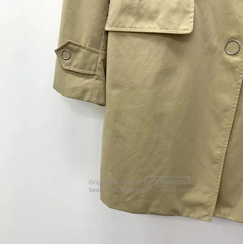 Burberry Burberry Brown Cotton Women's Trench Coat. Size M / US 6-8 / IT 42-44 - 4 Thumbnail