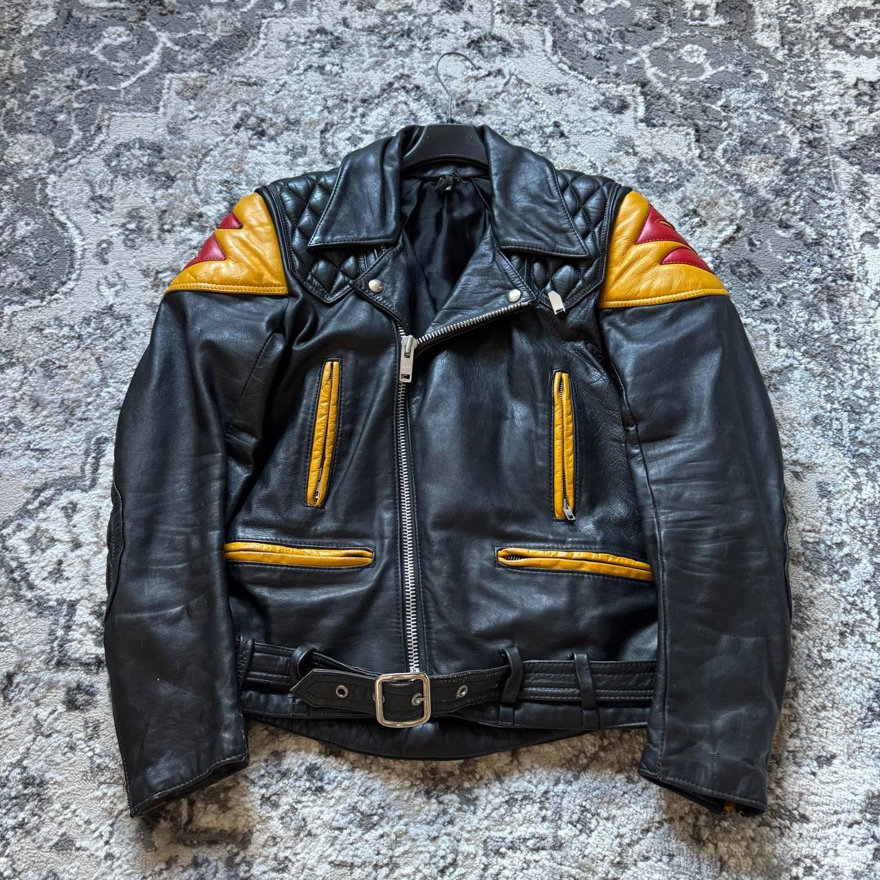 Vintage Vintage Rare Suzuki Leather Racing Retro Heavy Jacket Size US S / EU 44-46 / 1 - 3 Thumbnail