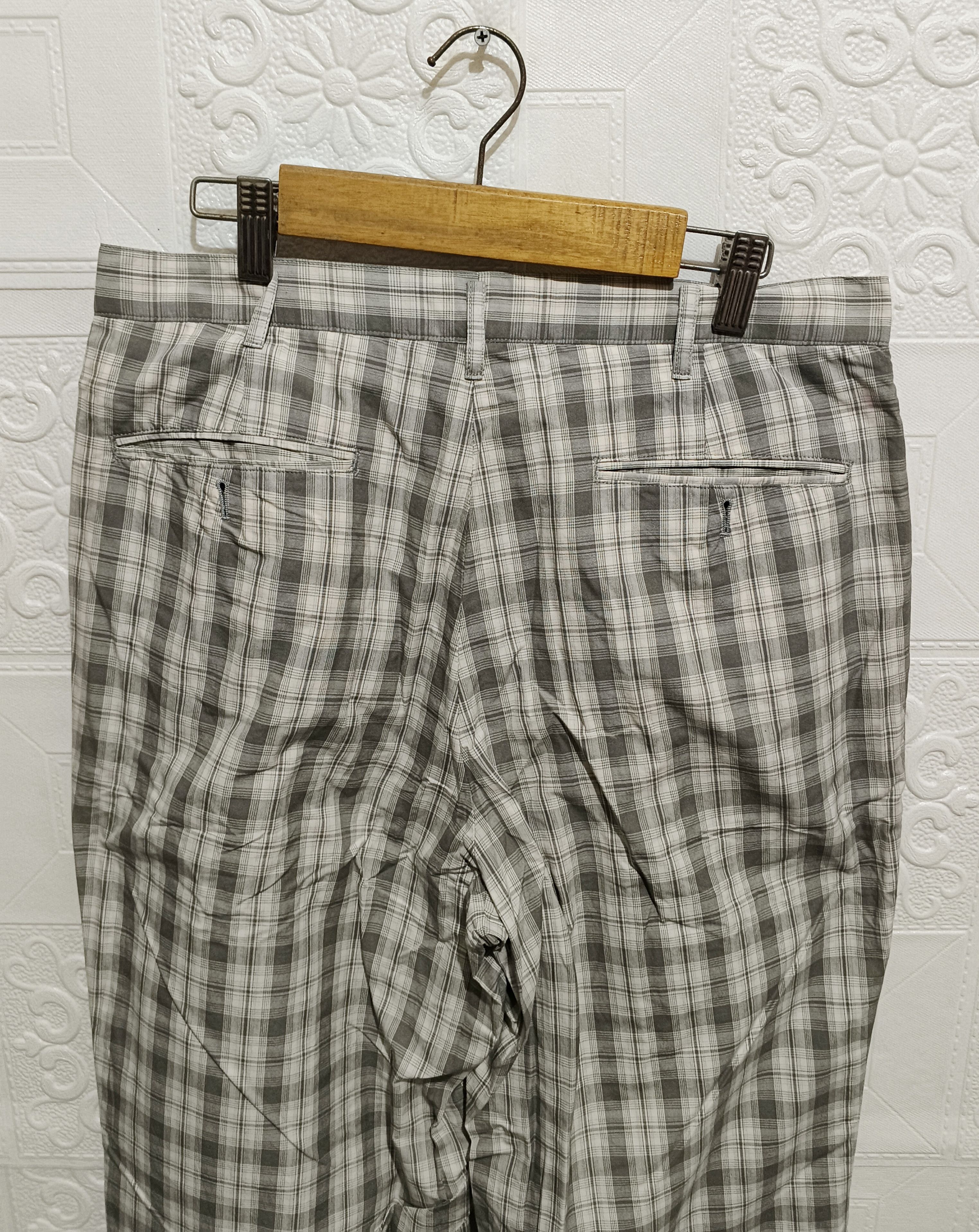 Christian Dior Monsieur CHRISTIAN DIOR MONSIEUR PLAID PANT Size US 32 / EU 48 - 4 Thumbnail