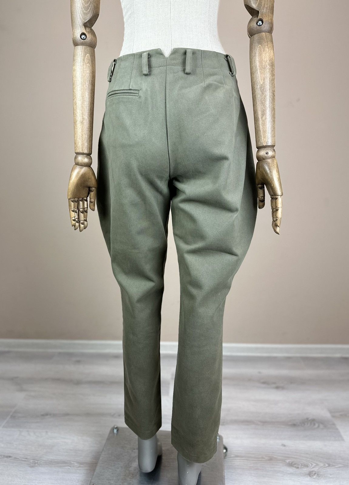 Margaret Howell CABBAGES & ROSES Jodhepurse Equestrian khaki pants trousers Size 27" / US 4 / IT 40 - 4 Thumbnail
