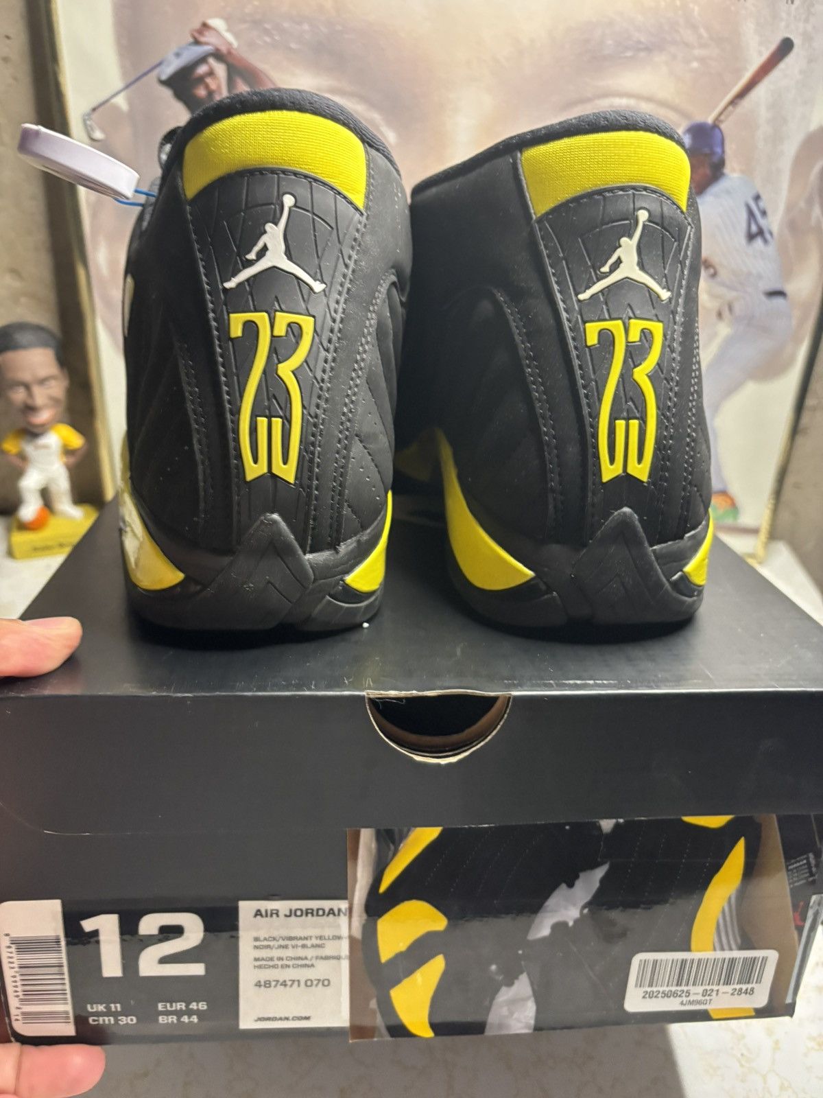 Jordan Brand Jordan Retro 14 ‘thunder’ Size US 12 / EU 45 - 7 Thumbnail