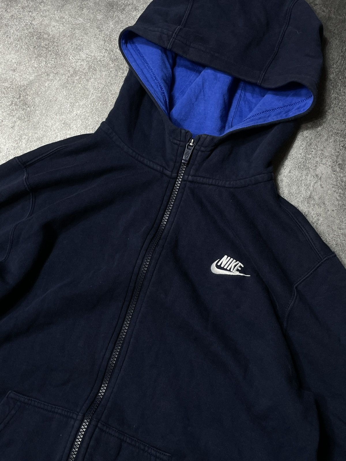 Nike Nike Hoodie Zip Swoosh Drill Rap Hip Hop y2k Size US XS / EU 42 / 0 - 2 Thumbnail