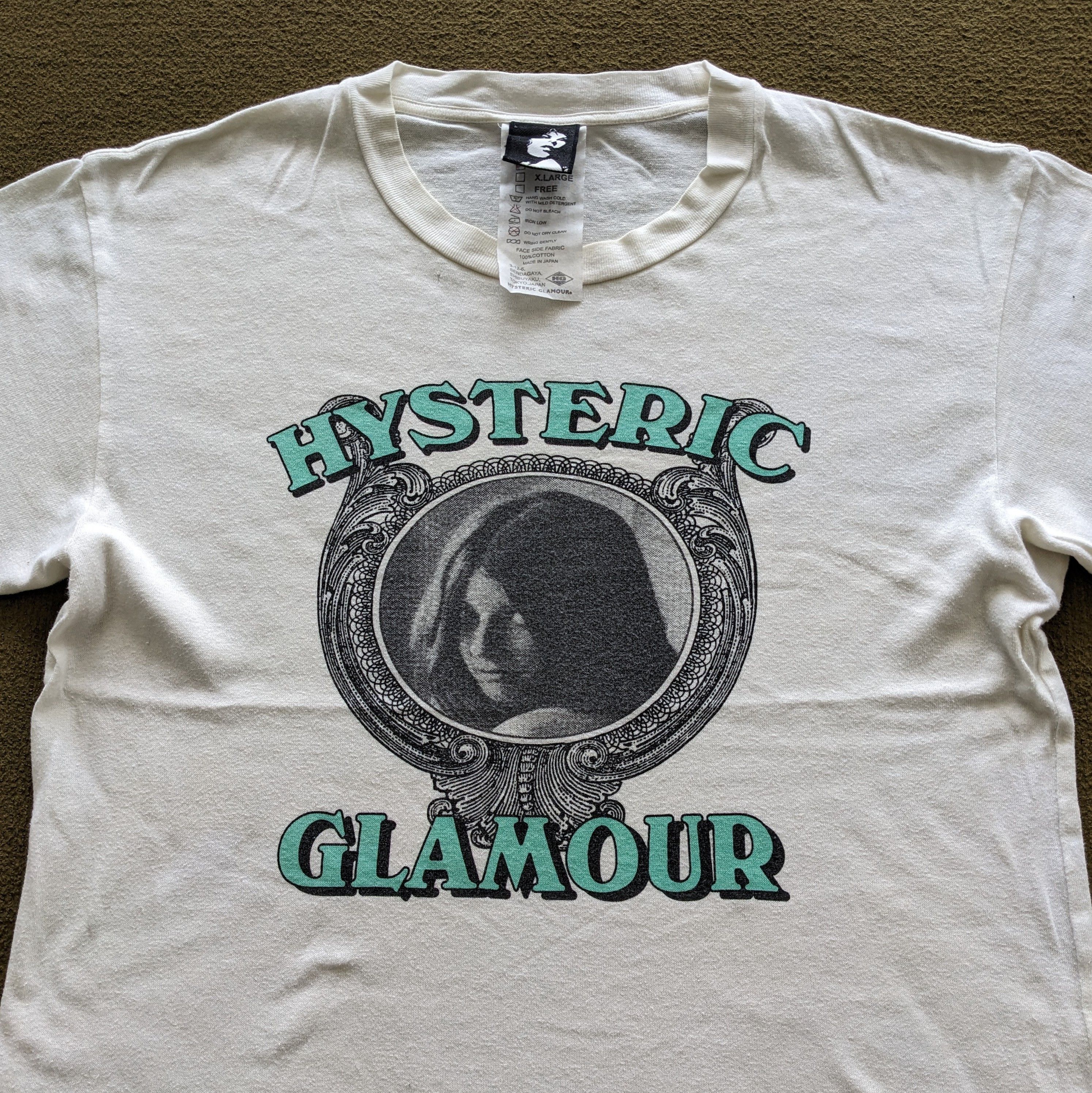 Vintage Vintage 90's HYSTERIC GLAMOUR Japanese Brand T-shirt Size US M / EU 48-50 / 2 - 2 Thumbnail