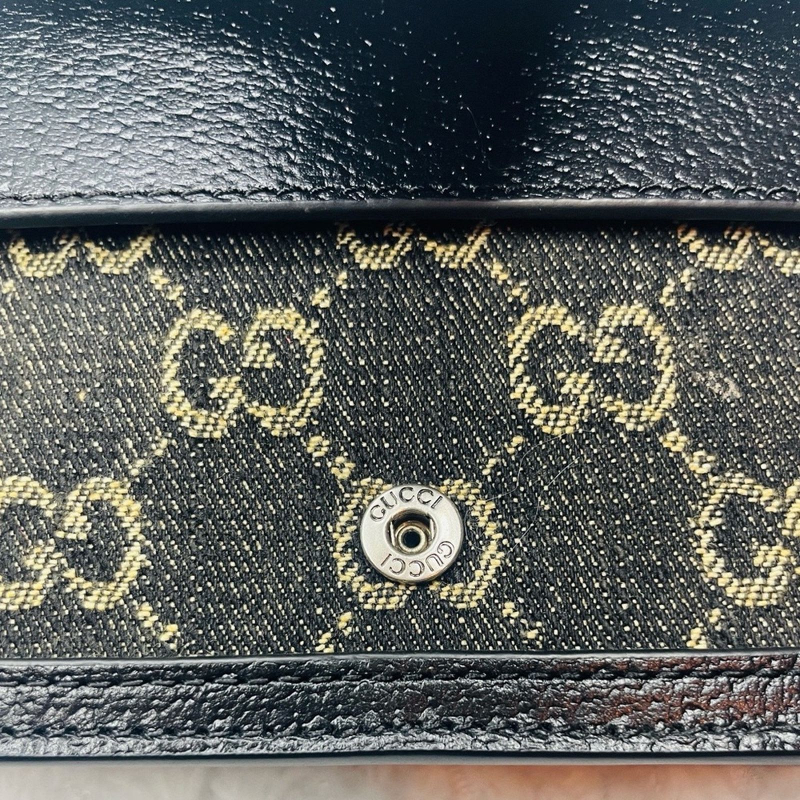 Gucci Gucci Dionysus Super Mini GG Denim Bag Size ONE SIZE - 8 Thumbnail