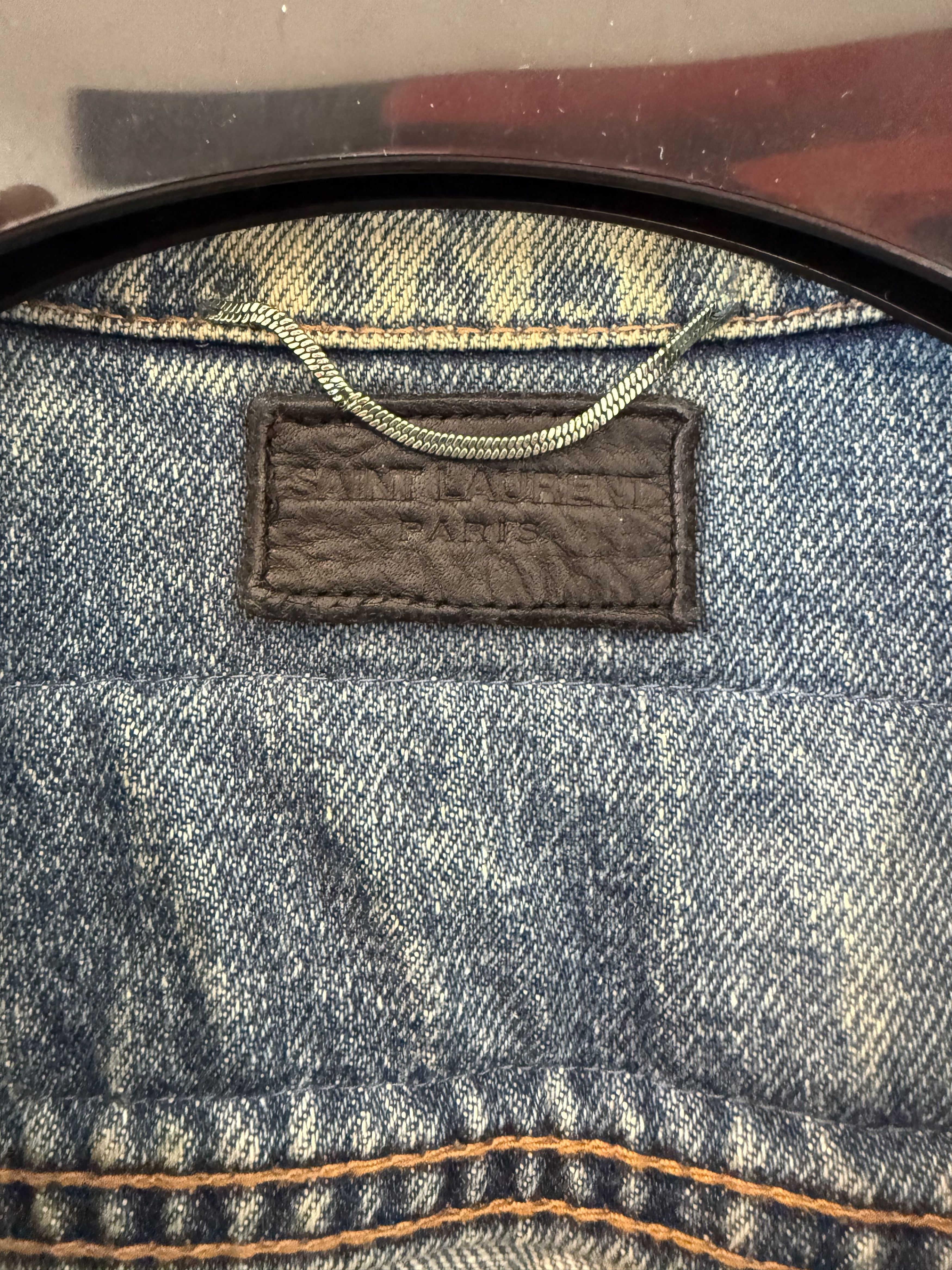Hedi Slimane × Saint Laurent Paris SS16 Saint Laurent Sweet Dreams Denim Jacket Size US S / EU 44-46 / 1 - 12 Thumbnail