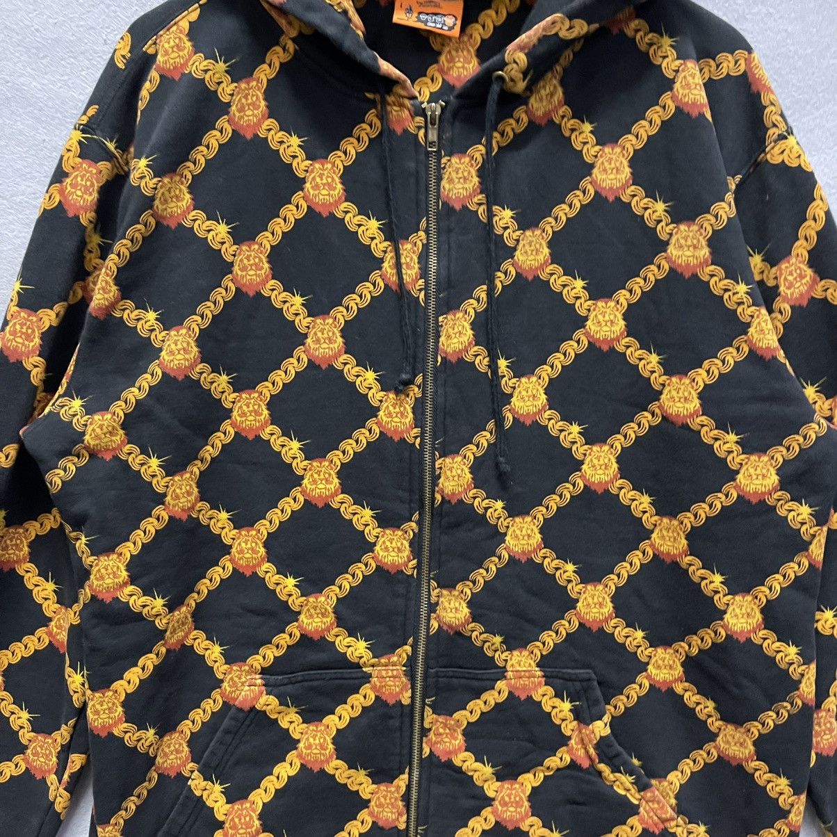 Japanese Brand Vintage Mural “Chain & Lion” Full Zip Hoodie Studio Murasaki Size US XL / EU 56 / 4 - 3 Thumbnail