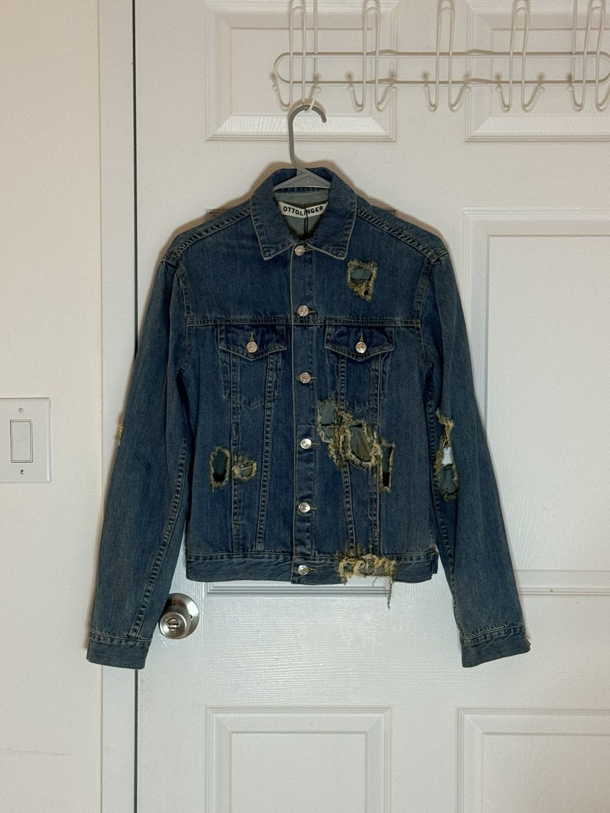 Ottolinger Ottolinger burnt denim jacket Size S / US 4 / IT 40 - 1 Thumbnail
