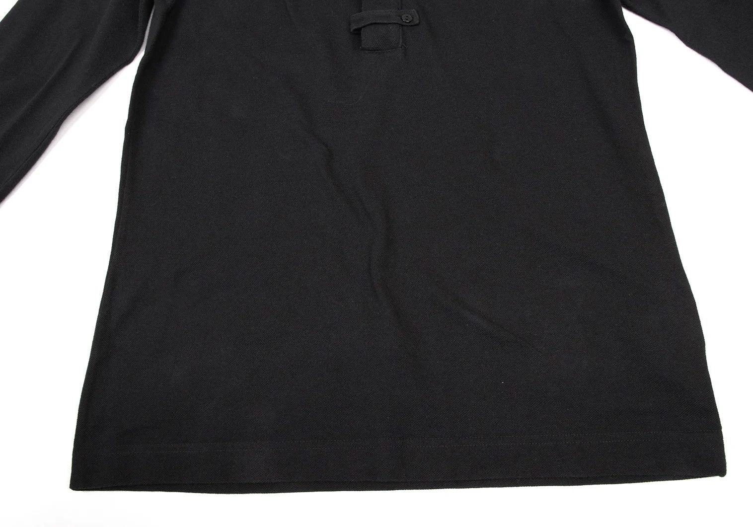 Dolce & Gabbana Cotton Collar Contrast Logo Plate Polo Shirt Black 44 Size US S / EU 44-46 / 1 - 11 Thumbnail