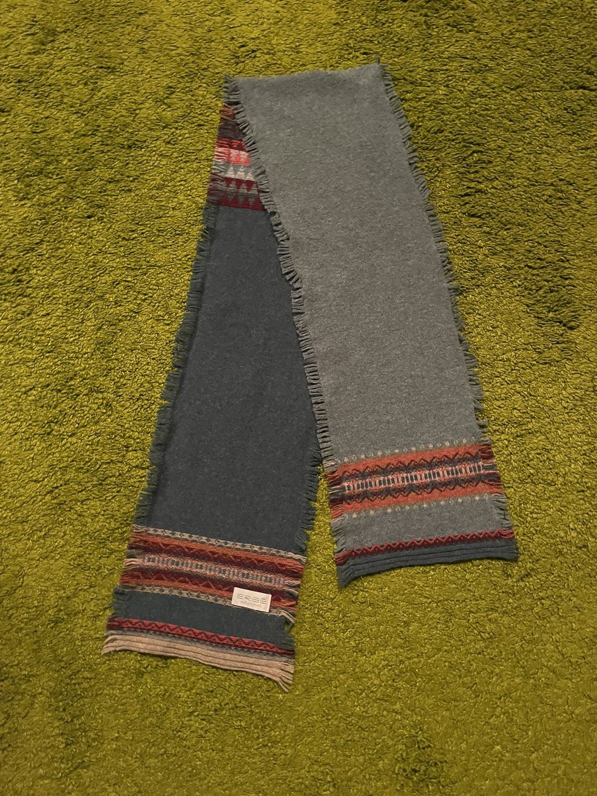 Designer Eribe avant garde coloured wool scarf Size ONE SIZE - 9 Thumbnail