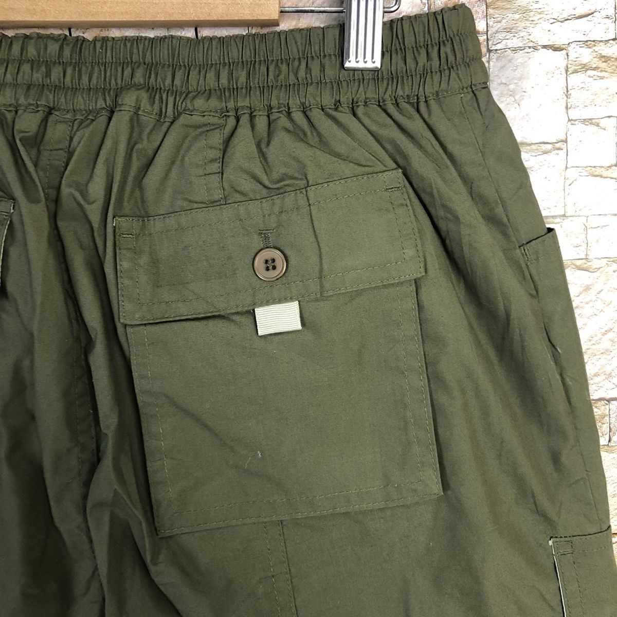 Japanese Brand Japanese Brand Green Cargo Multipocket Pants #A446 Size US 28 / EU 44 - 20 Thumbnail