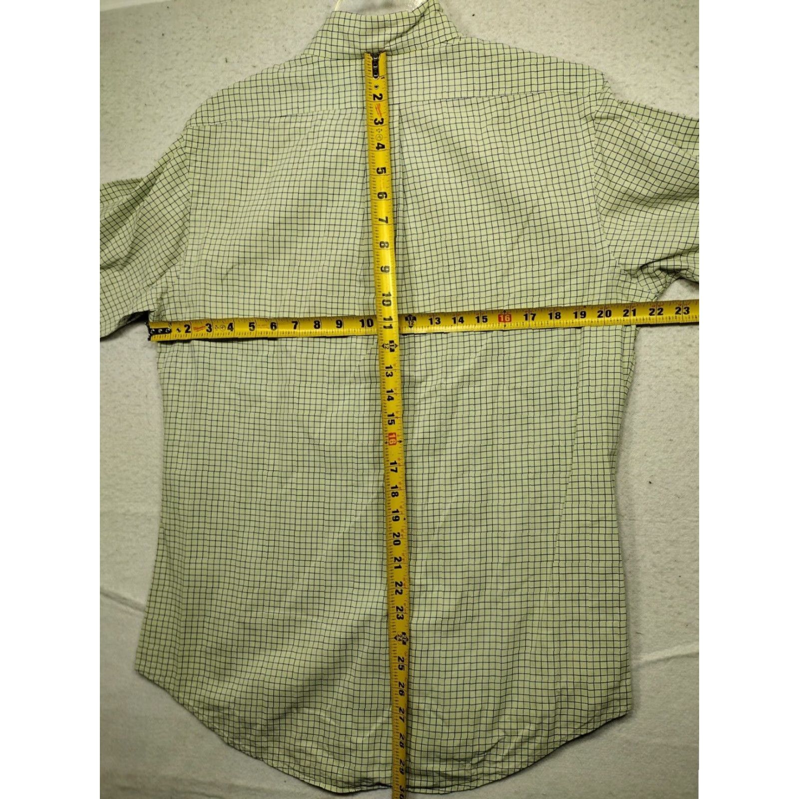 Ralph Lauren Ralph Lauren Shirt Mens 15.5 34/35 Long Sleeve Button Up Check Yellow Shirt Mens Regular Fit Button-Up Yellow 90s? Size US L / EU 52-54 / 3 - 6 Thumbnail