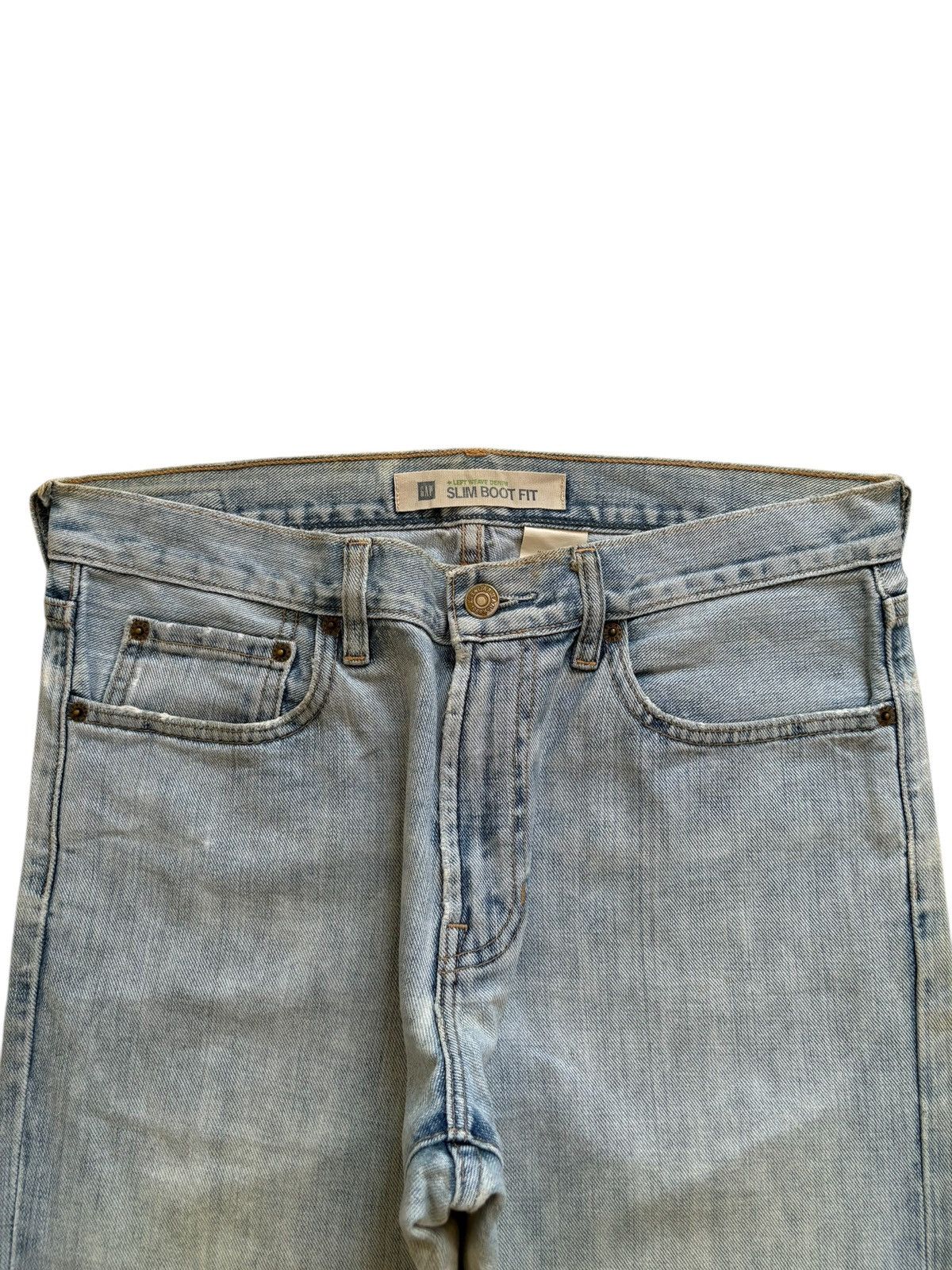 Gap SALES🔥Vintage Gap Light Blue Wash Bootcut Flare Jeans Size US 32 / EU 48 - 4 Thumbnail