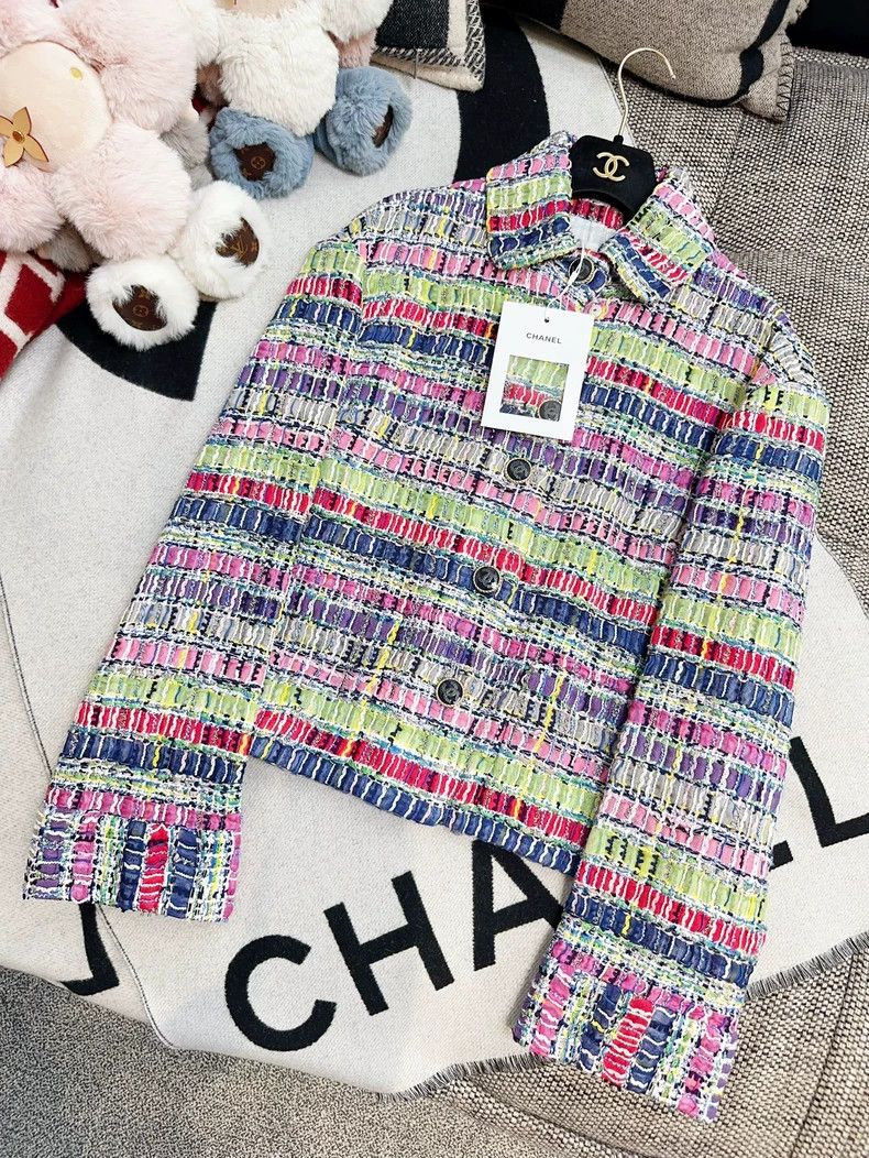 Chanel Chanel 21 spring and summer colorful tweed braided short m Size XS / US 0-2 / IT 36-38 - 1 Thumbnail