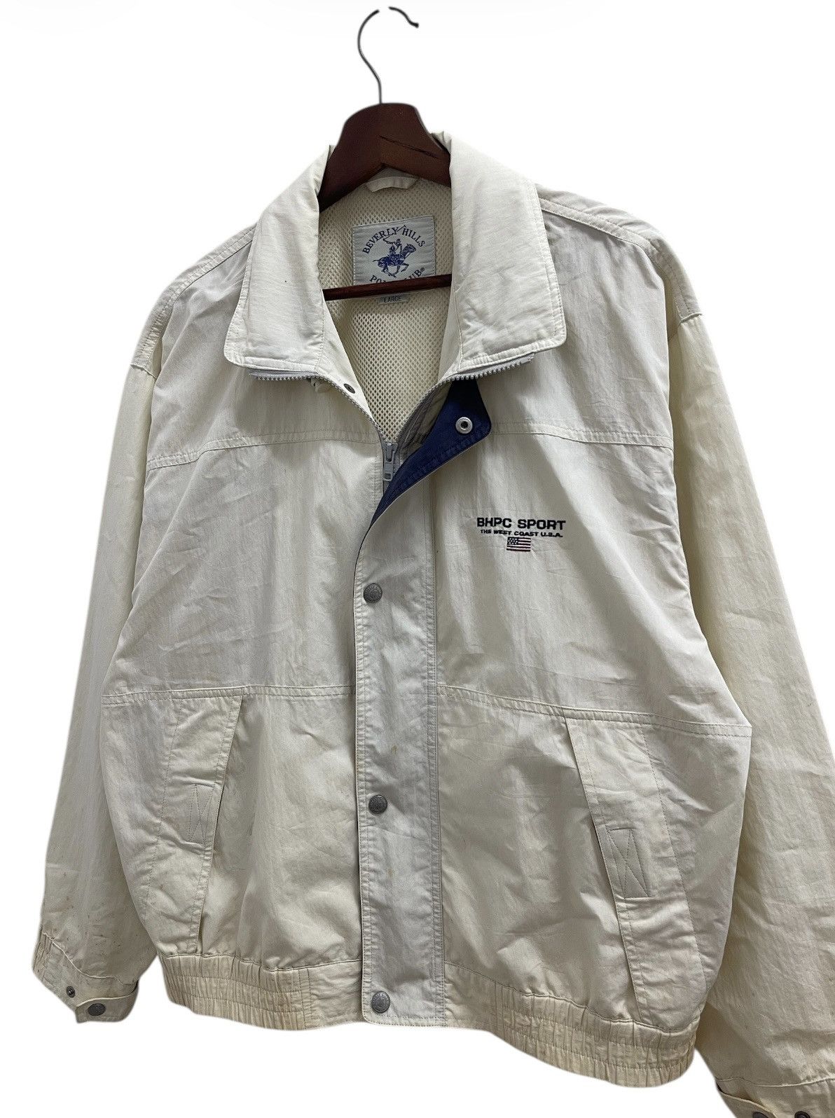 Beverly Hills Polo Club Vintage BHPC Sport Bomber Jacket Size US M / EU 48-50 / 2 - 5 Thumbnail
