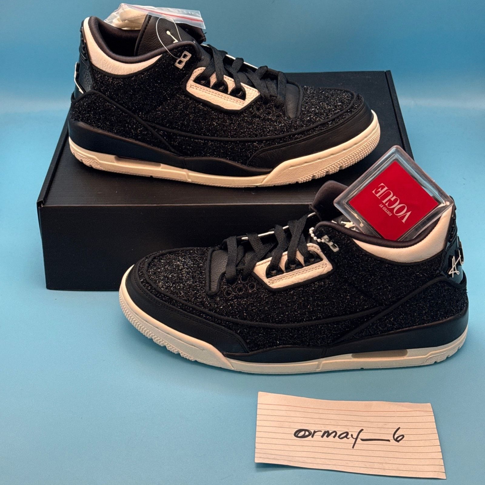 Jordan Brand × Vogue Air Jordan 3 RTR SE AWOK NRG w9.5 Size US 9.5 / IT 39.5 - 2 Thumbnail