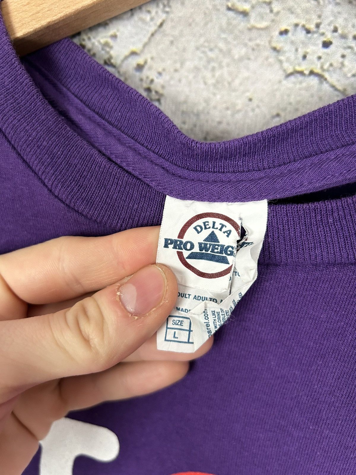 Other Vintage I Love New York Graphic Tee Purple Logo 90s Y2K Size US L / EU 52-54 / 3 - 4 Thumbnail