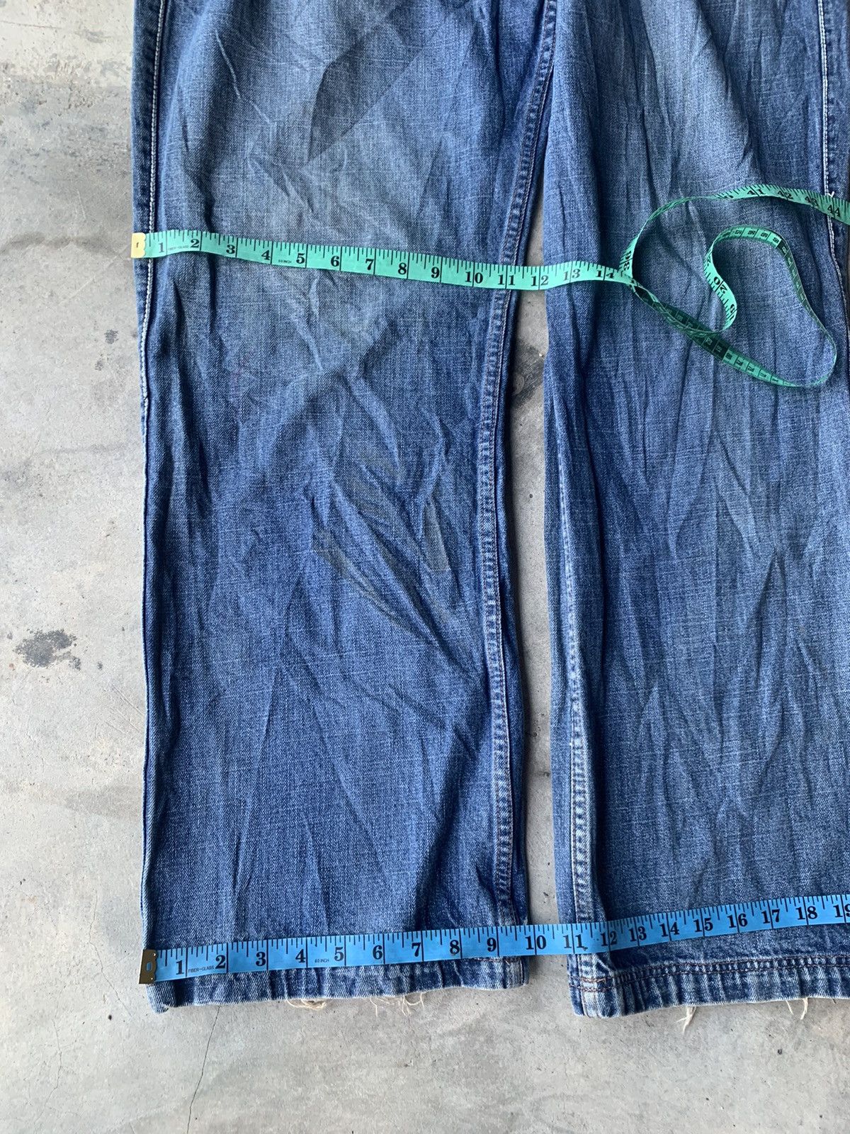 Phat Farm Phat Farm Y2K Baggy Denim Jeans Hip Hop Skate Fit Size US 42 / EU 58 - 5 Thumbnail
