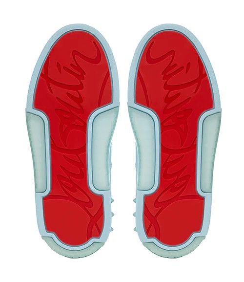 Christian Louboutin o1w1db10425 Sneakers in Blue Size US 11 / IT 41 - 5 Thumbnail