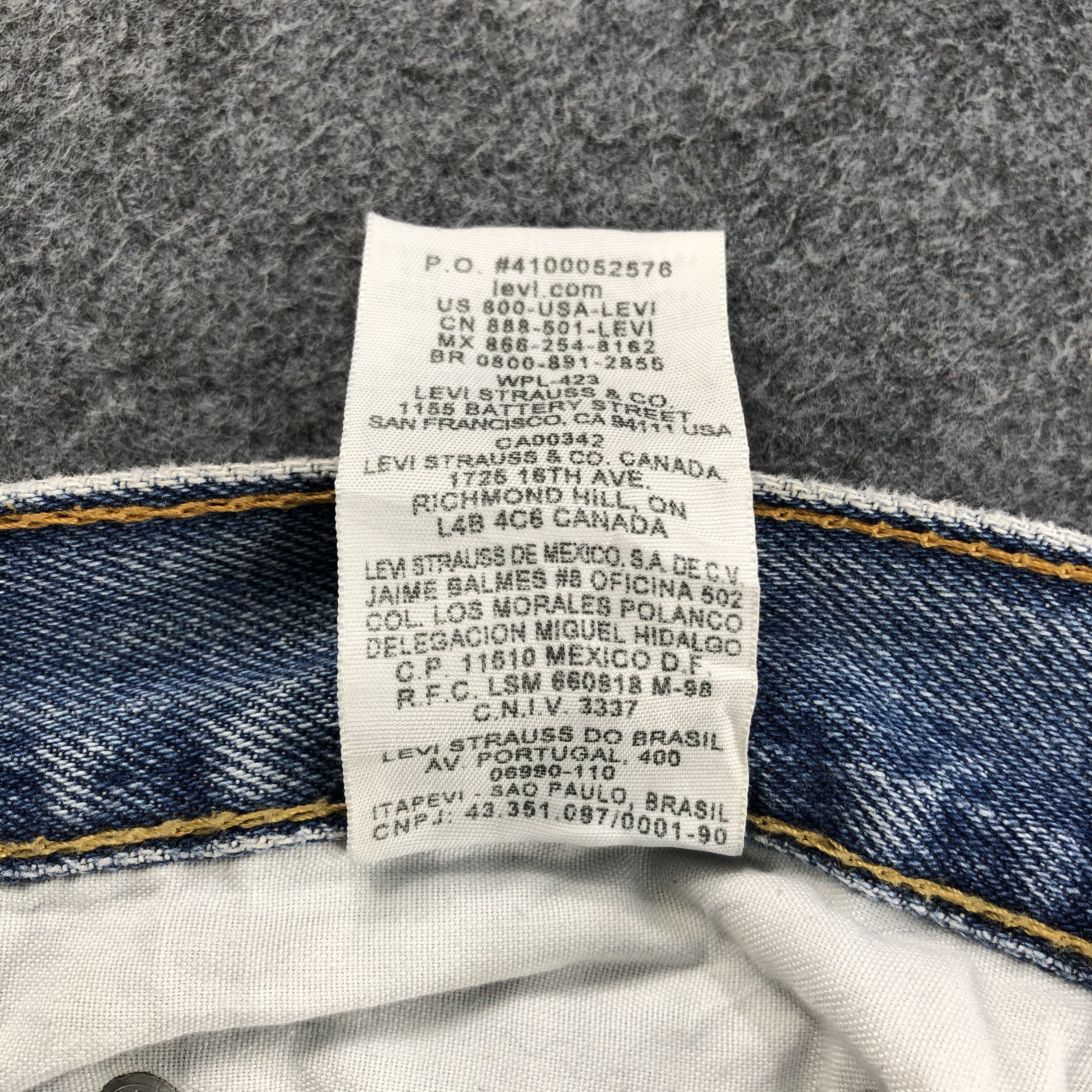 Levi's × Vintage Vintage Levis 505 Jeans-JM1314 Size US 35 - 12 Thumbnail