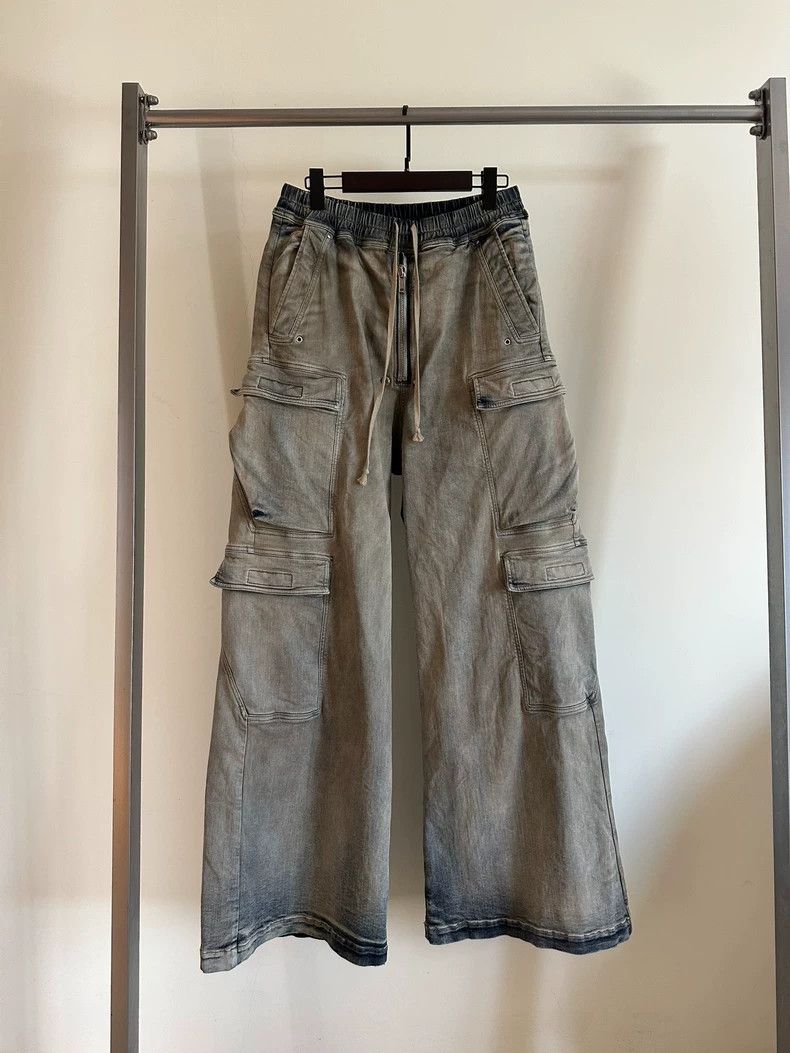 Rick Owens Rick Owens size m 24fw Fall/Winter New Washed Denim Gradien Size US 28 / EU 44 - 1 Thumbnail