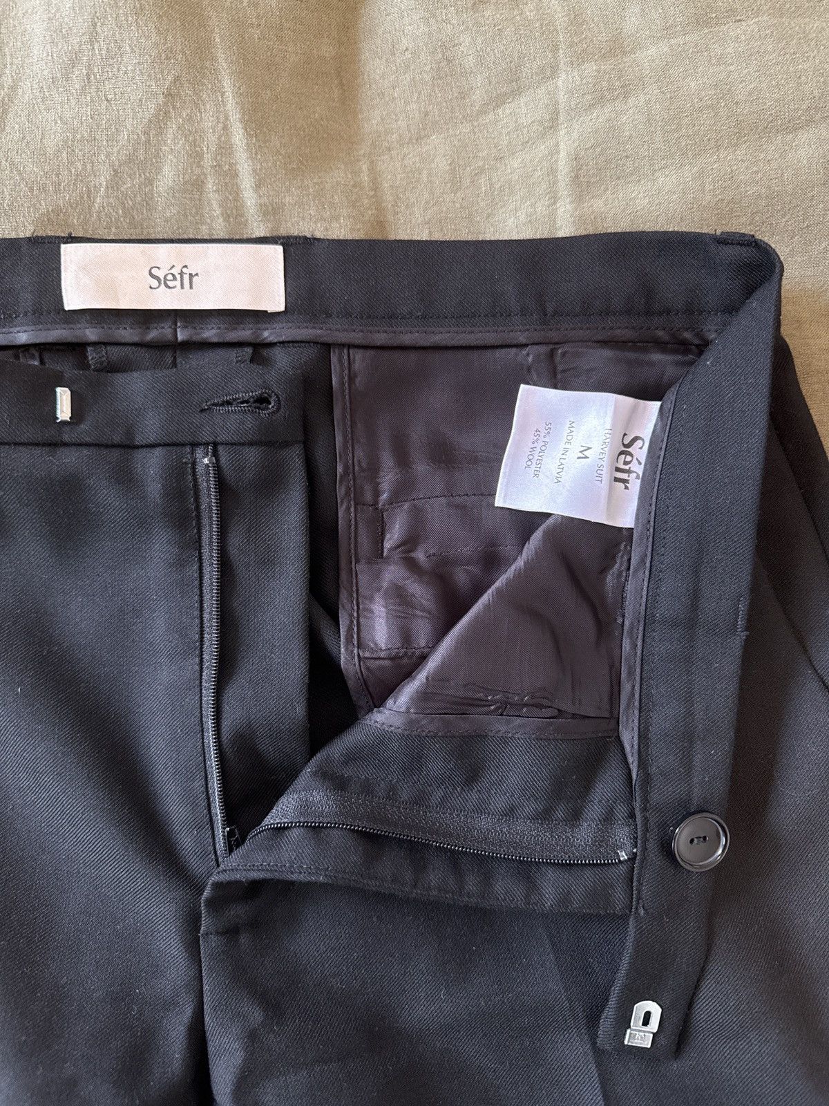 Sefr Séfr Harvey Suit Pant slim Size 34S - 4 Thumbnail