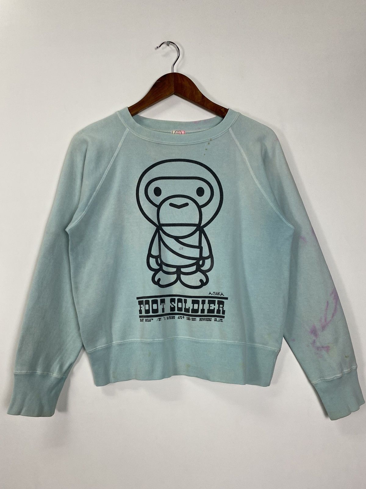 Bape Vintage 90s Bape Sweatshirt Size US XS / EU 42 / 0 - 3 Thumbnail