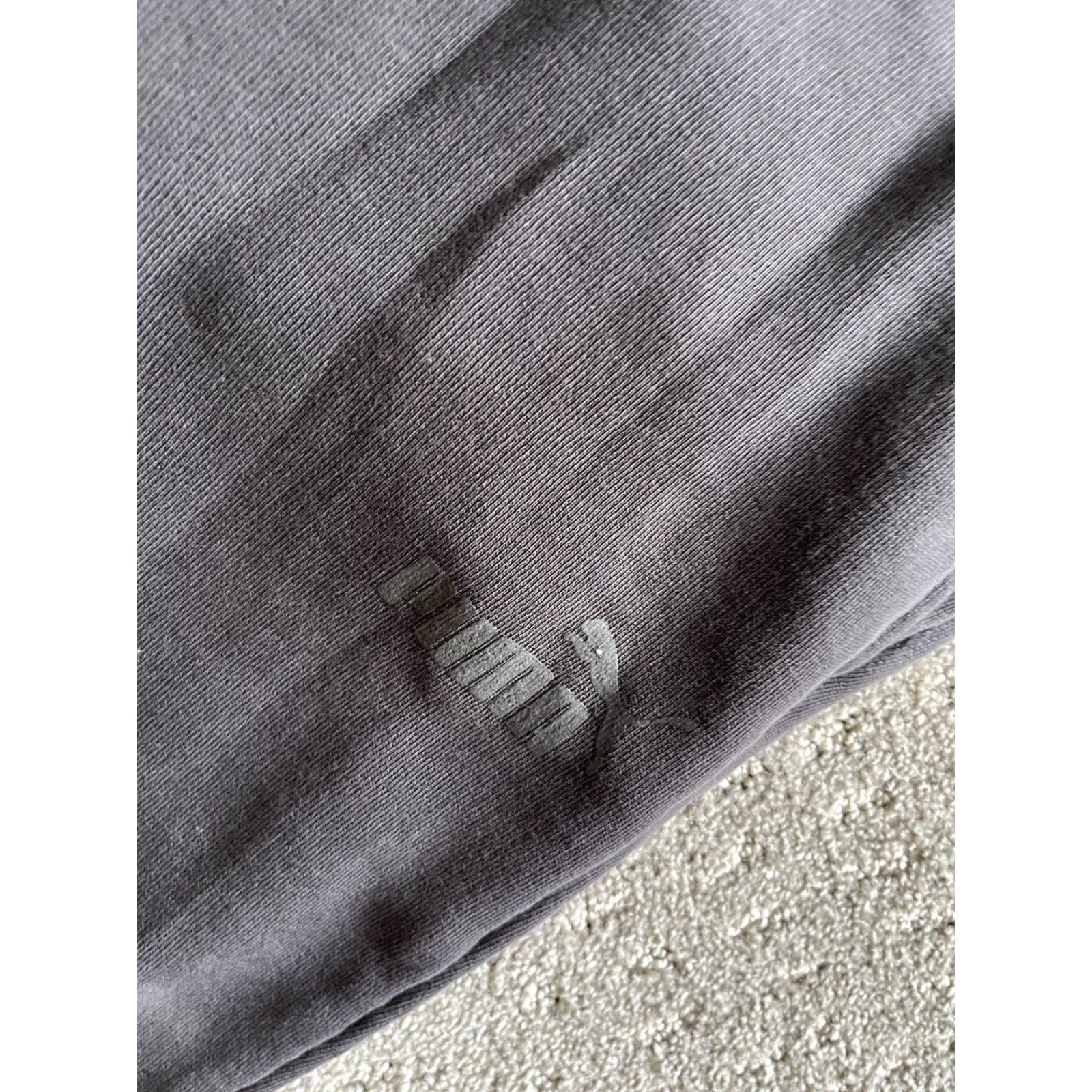 Puma PUMA Womens Sweatpants Joggers Cuffed Small Black Juniors S Activewear Slim Fit Womens Size S Prix? (No price) Size 28" / US 6 / IT 42 - 5 Thumbnail
