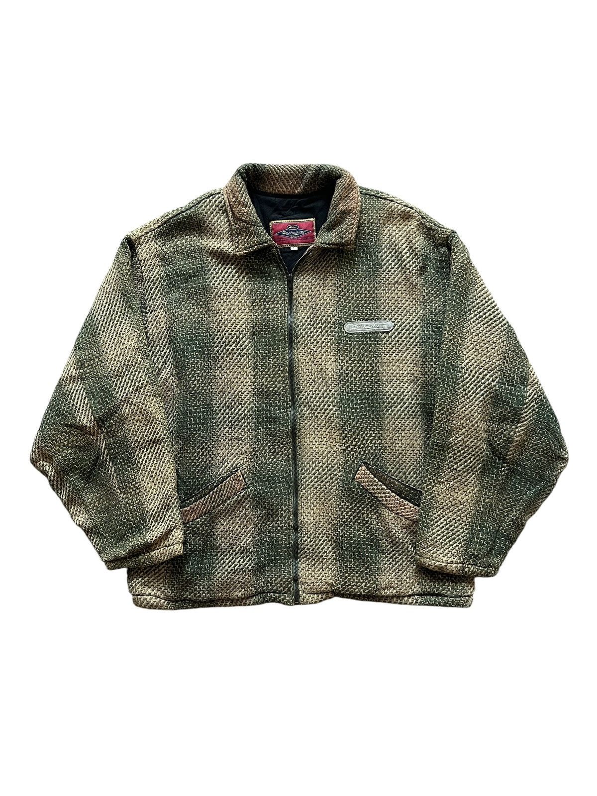 Quiksilver Vintage Quiksilver Knit Zipper Jacket Size US L / EU 52-54 / 3 - 2 Thumbnail