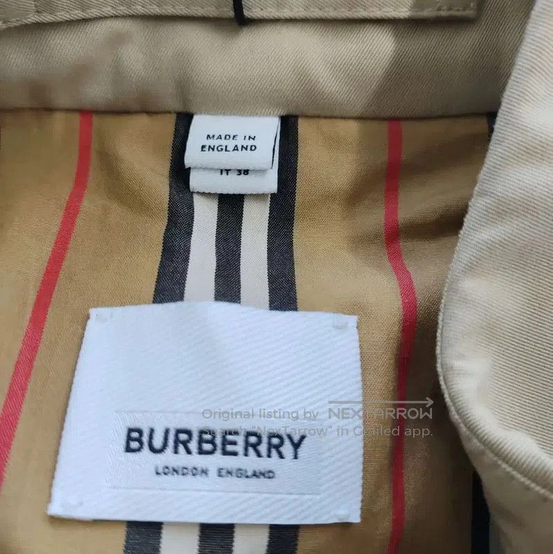 Burberry Burberry Women's XS Khaki Cotton Trench Coat. Size XS / US 0-2 / IT 36-38 - 3 Thumbnail