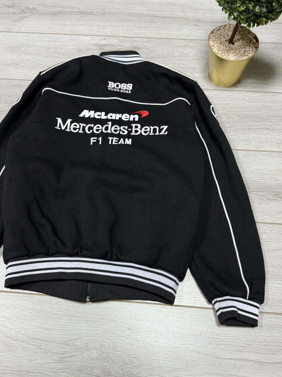 Mercedes-Benz Mclaren vintage BOSS Mercedes zip sweatshirt Size US S / EU 44-46 / 1 - 7 Thumbnail